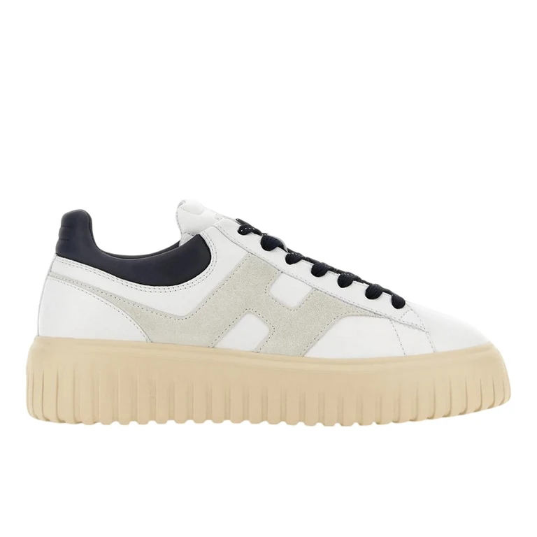 sneaker man Hogan - h-stripes fastened h broken - white