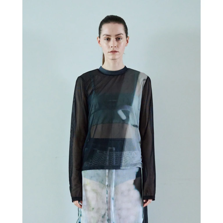 PRINTING MESH LONG SLEEVE (Lighting)