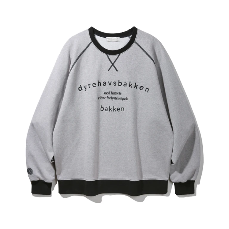 Raglan Color Match Sweatshirt BK5971_Gray