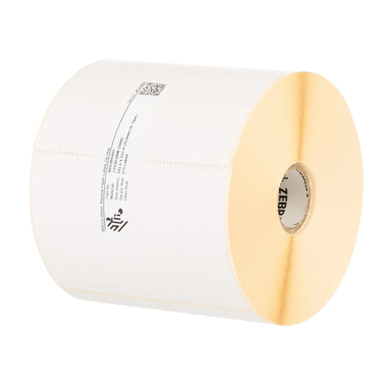 Z-Perform 1000D White Self-adhesive printer label
