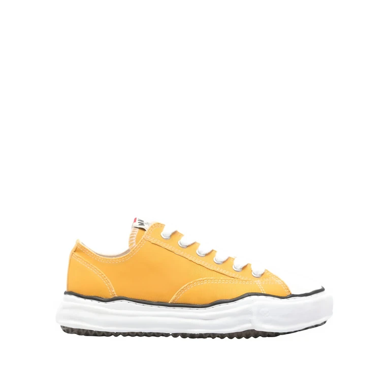Low-Top Yellow Sneakers "Peterson"