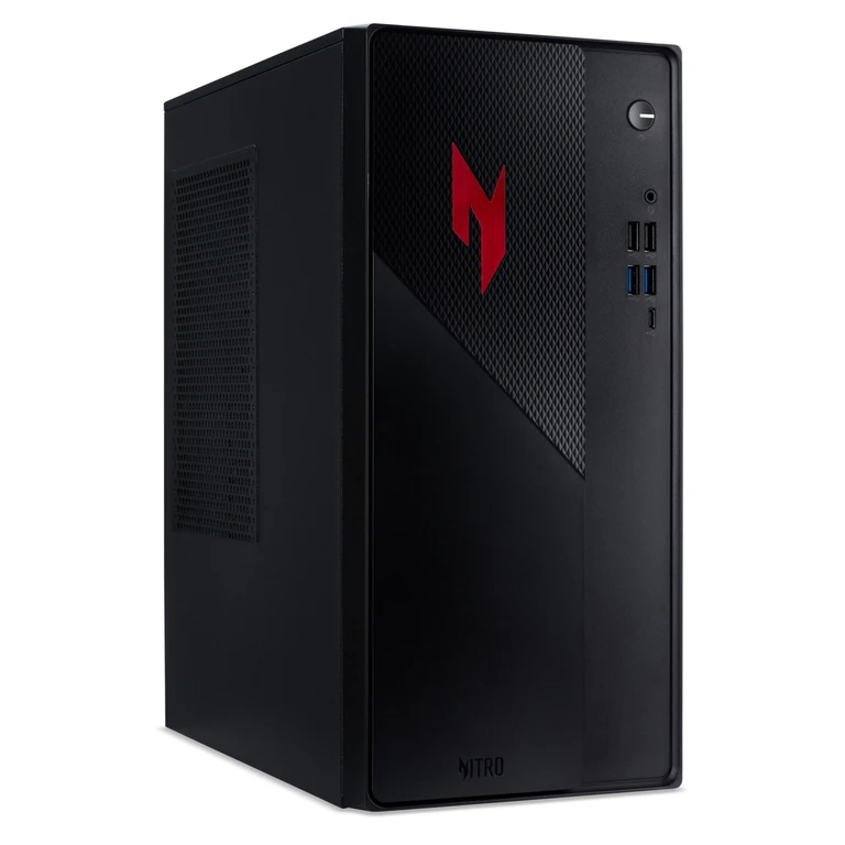 NITRO 20 N20-101 Gaming Desktop - Intel Core 5-210H, 16GB, 512GB SSD, Nvidia GeForce RTX 5060, Windows 11, Black