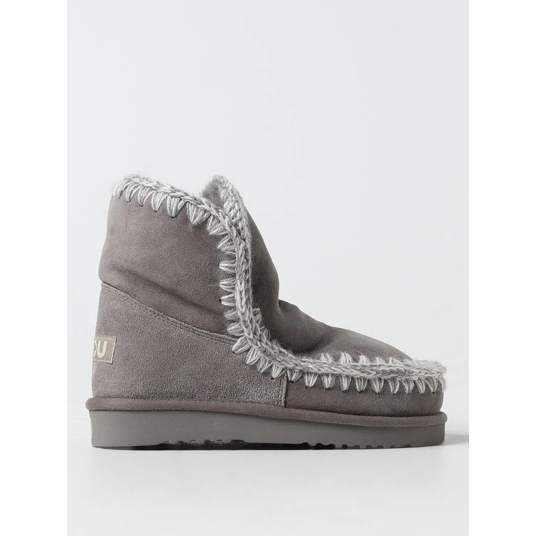 Flat Ankle Boot Woman color Grey (FW101001ANGRE)