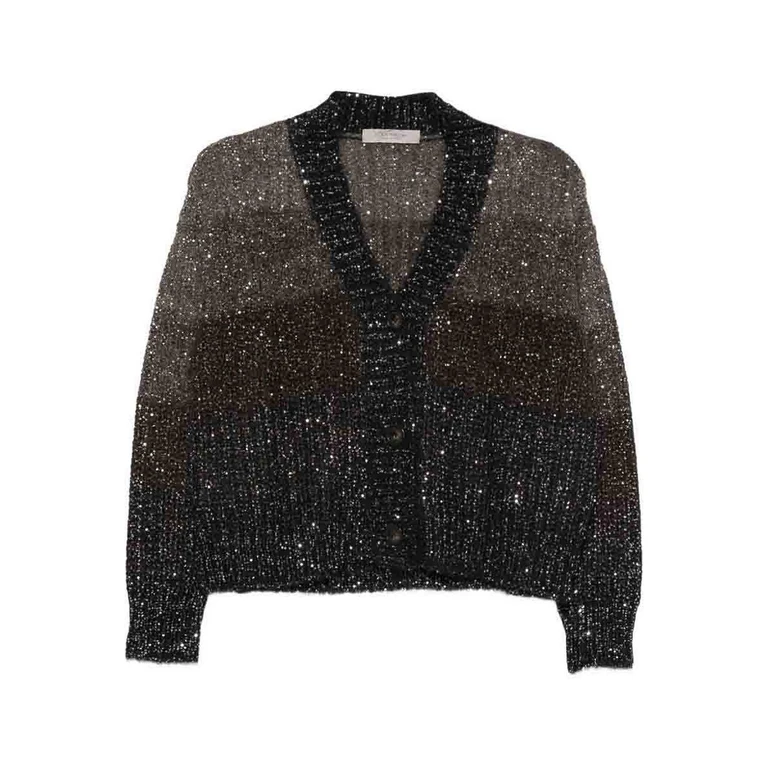 D. Exterior Cardigan - Marron (6318313CAFFE)
