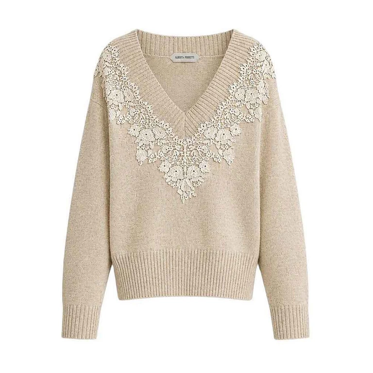 Pull Col Rond - Blanc (091066010008)