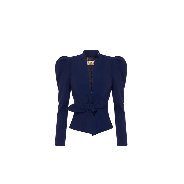 women's jackets Elisabetta Franchi - jacket - blue
