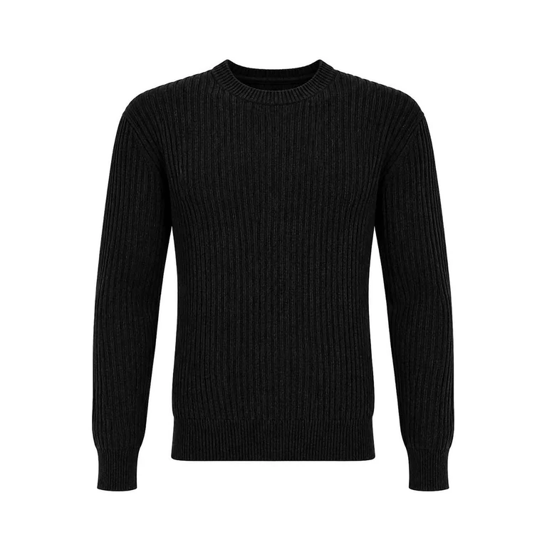 Pull Col Rond - Noir (W2613710)