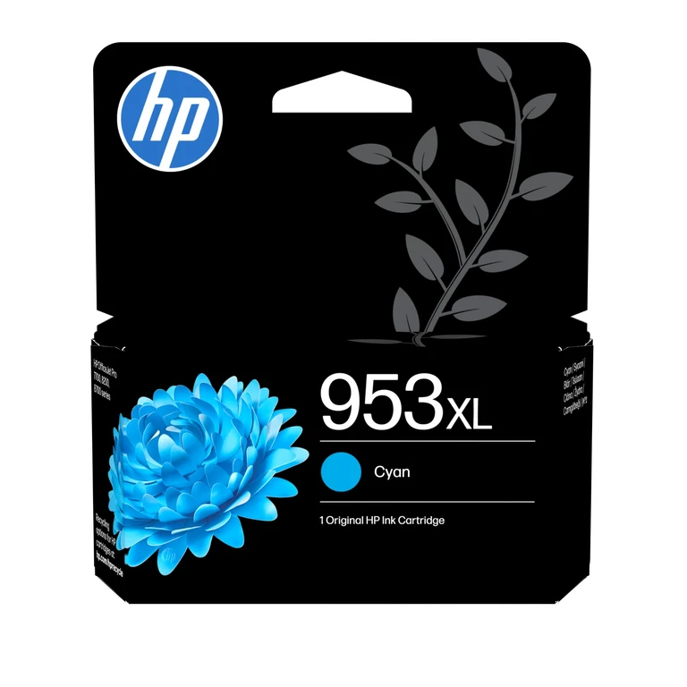 F6U16AE/953XL Ink cartridge cyan high-capacity. 1.45K pages 18ml fo