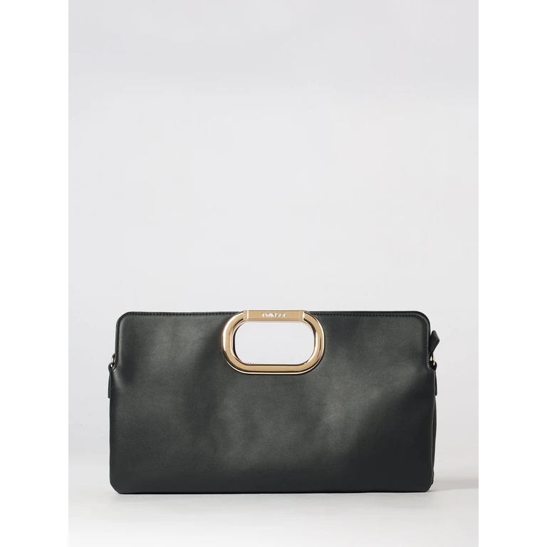 Faux Leather Clutch with Rigid Handle and Shoulder Strap (262TB713000006)