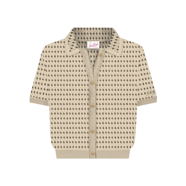 Women's knitwear mc2 saint barth - elowen polo woman short - n.d.