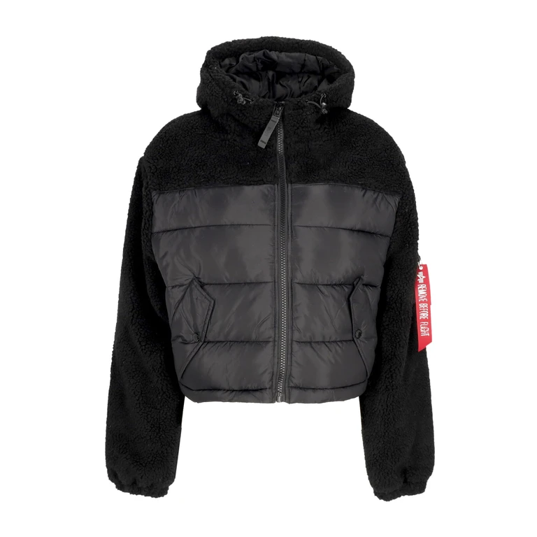 Teddy Puffer Black Women's Bear