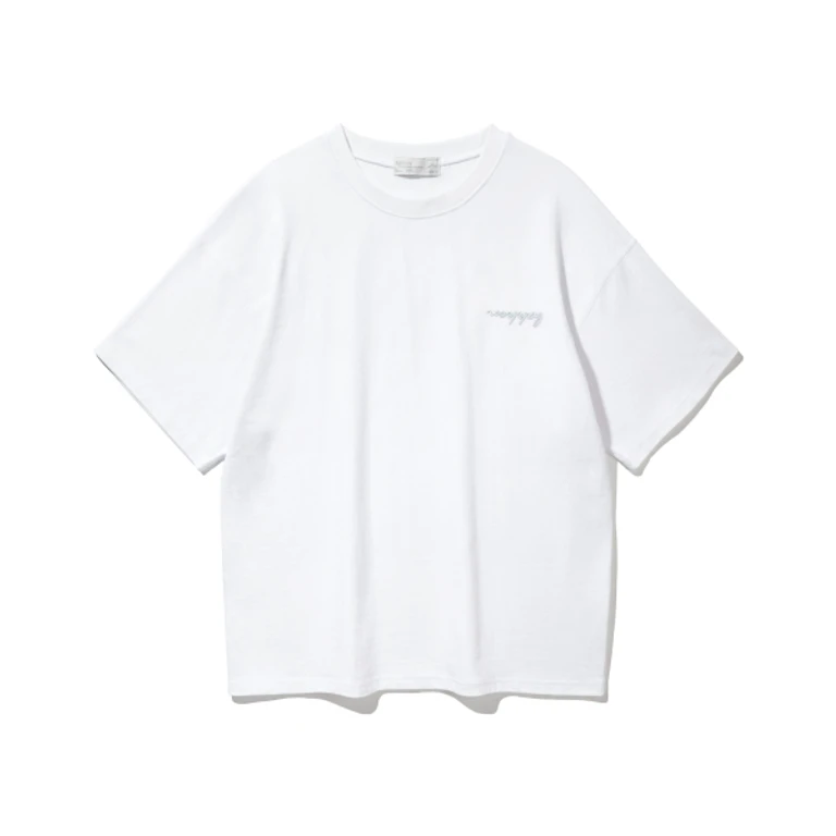 Logo artwork short-sleeve t-shirt BK3982_White
