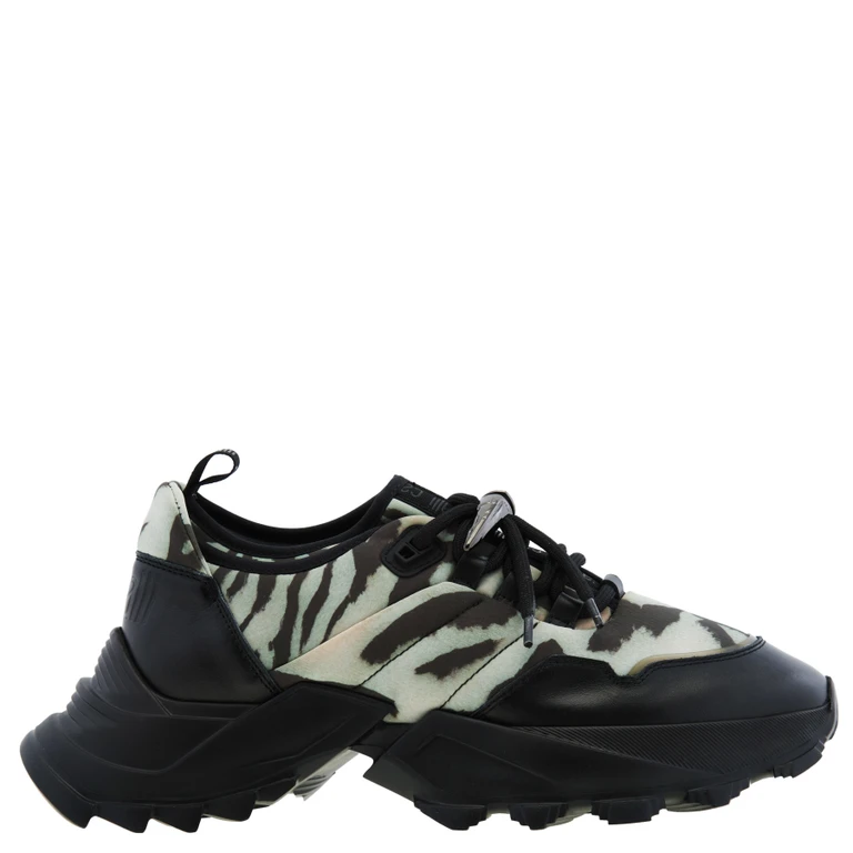 Animal-Print Chunky Sneakers