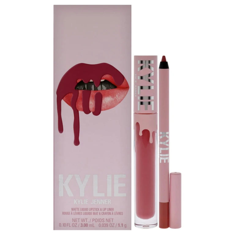 Matte Lip Kit 3ml Liquid Lipstick + 1.1g Lip Liner - Snow Way Bae