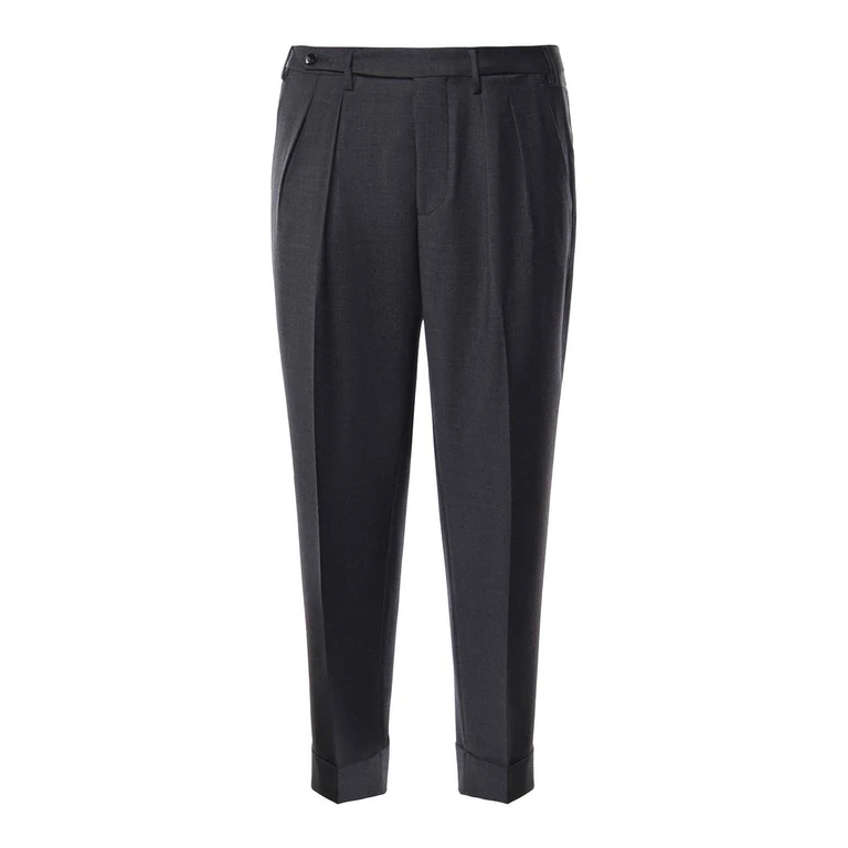 Pantalons Décontractés - Gris Foncé (MCMC3089F26039)