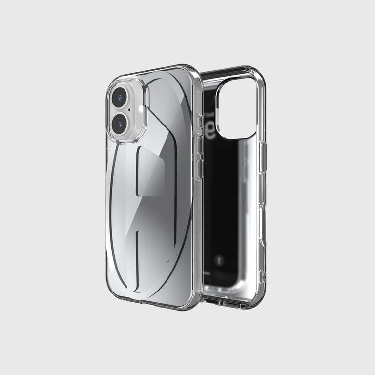 Oval D Mirror Case for iP 16 - Cases - Unisex - Grey