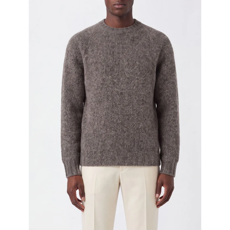 Cashmere and Silk Blend Crewneck Sweater (MET302100C2559)