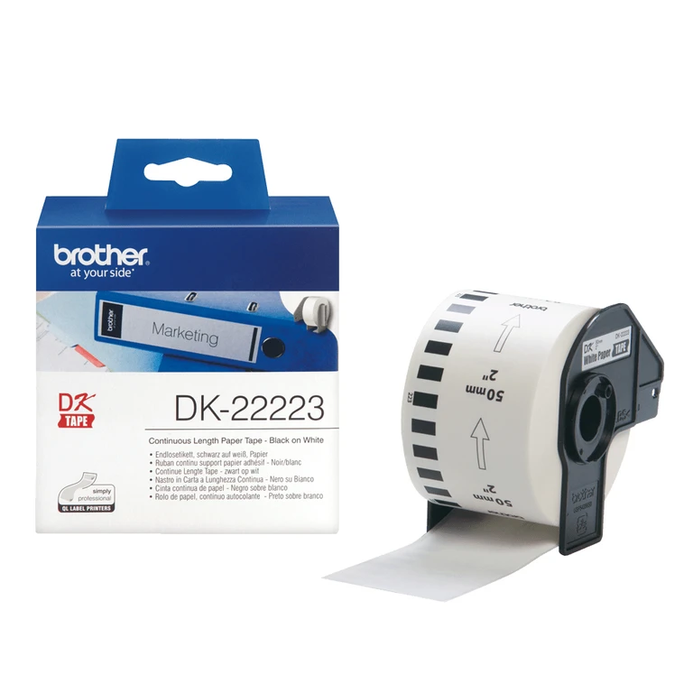 DK-22223 printer label White