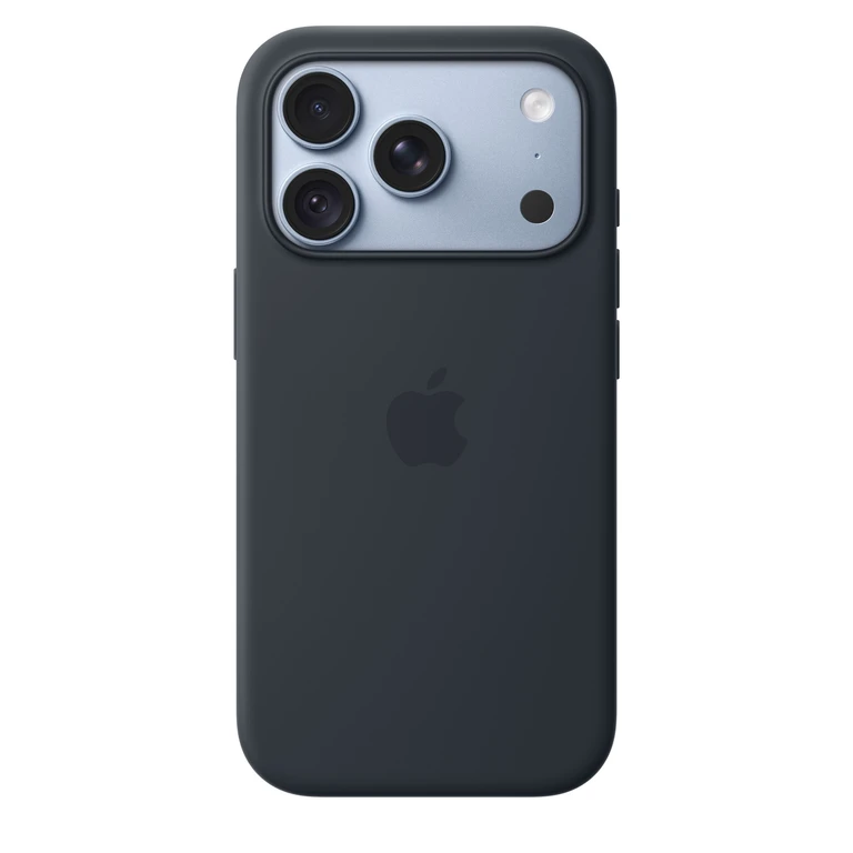 Apple iPhone 18 Pro Silicone Case with MagSafe - Navy Blue