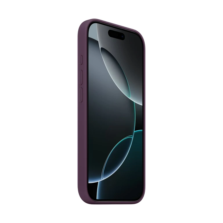 Apple iPhone 16 Pro Silicone Case with MagSafe - Plum