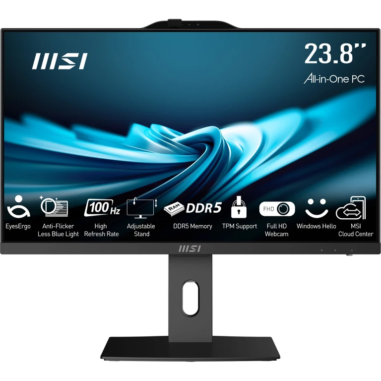 Pro AP242P 14M Intel Core i5 14400 All in One PC Barebone, 23.8" IPS Screen/UHD Graphics (NO RAM, NO Storage, NO OS)
