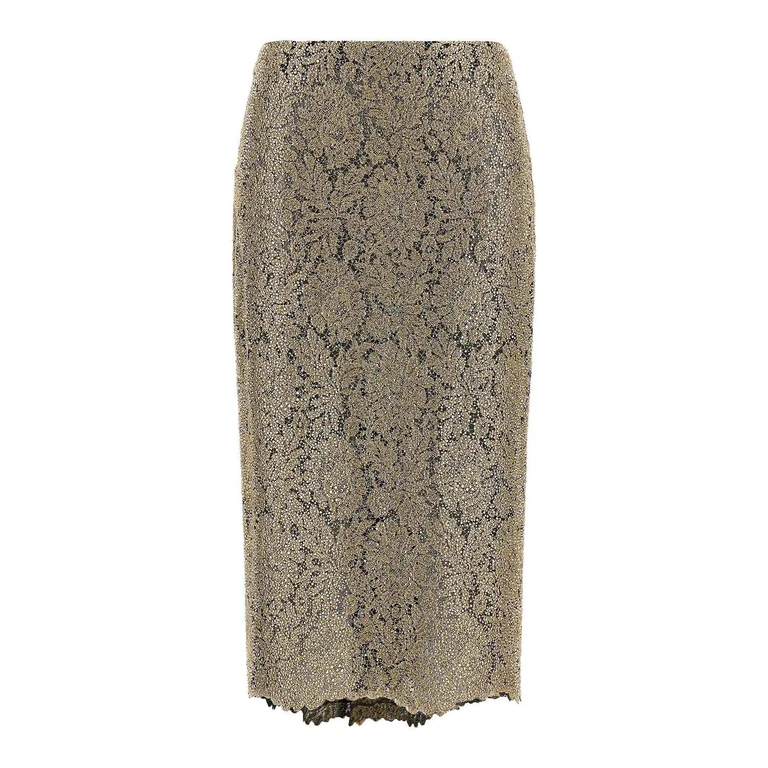 Jupe Midi - Or (D492O701CTZJO50927)