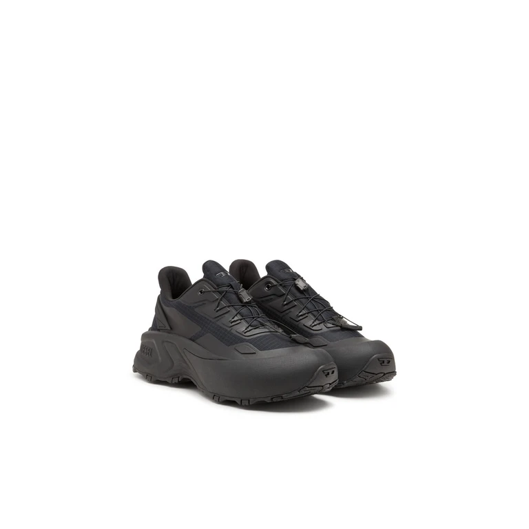 D-Cage Runner-Sneakers in TPU-trimmed ripstop - Sneakers - Man - Black