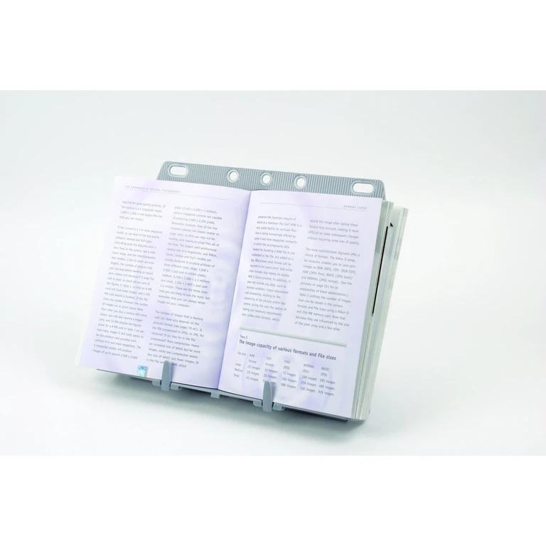 Fellowes Booklift document holder Plastic Silver