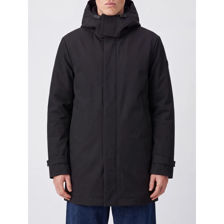 Groff Water-Repellent Technical Fabric Parka with Detachable Hood (PEU597401192058NER)