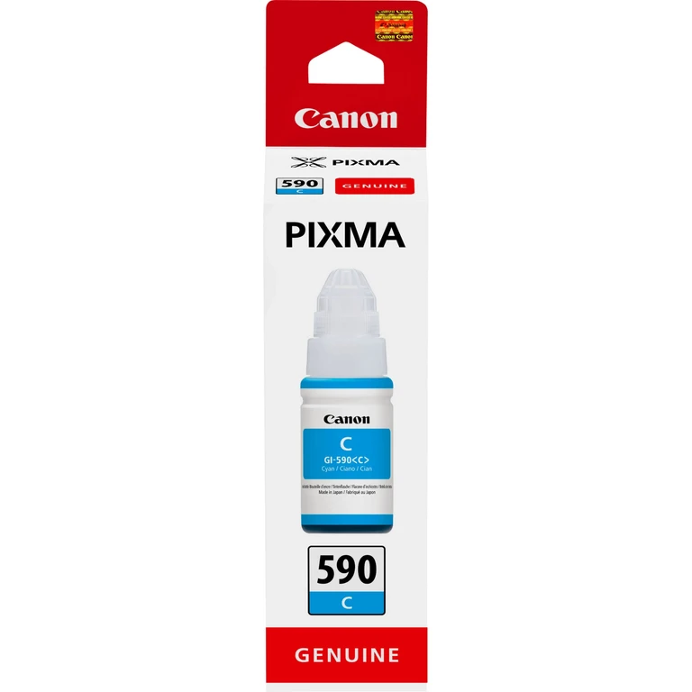 1604C001/GI-590C Ink bottle cyan. 7K pages 70ml for Canon Pixma