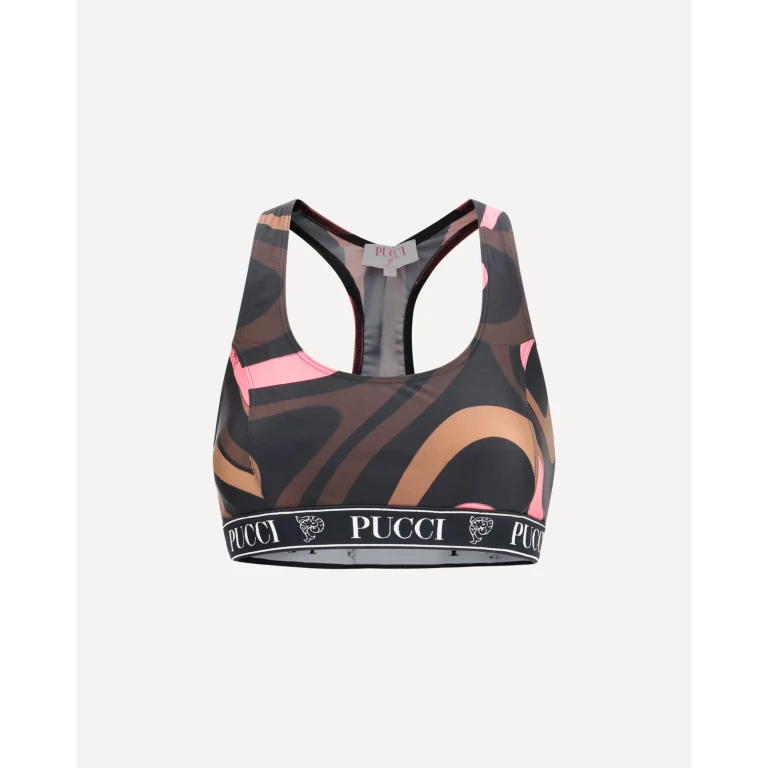 Marmo Print Sports Top Female S