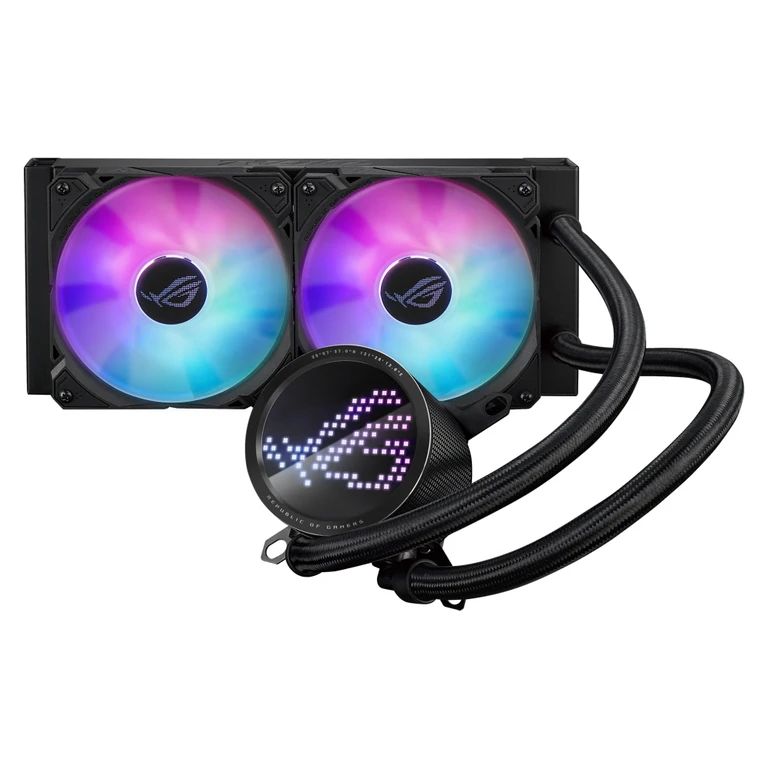 ROG Ryuo III 240 ARGB Processor All-in-one liquid cooler 12 cm Black