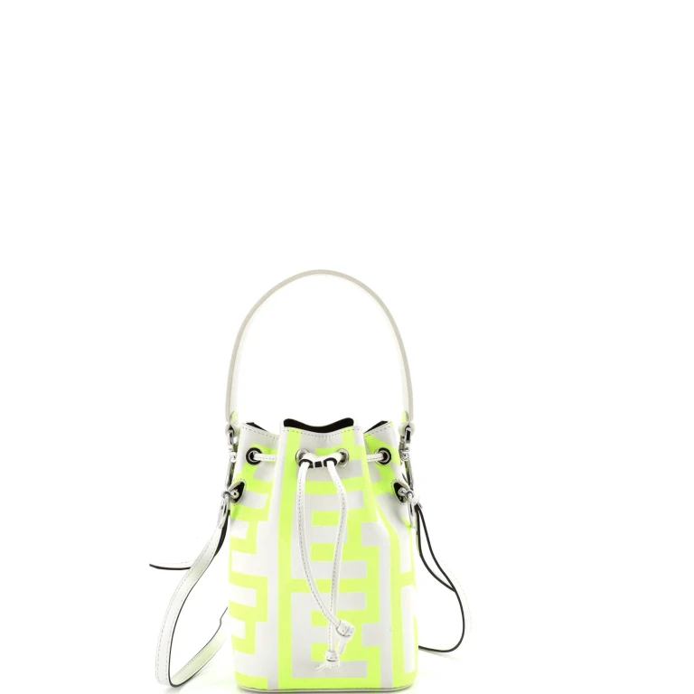 x Marc Jacobs Mon Tresor Bucket Bag Printed Leather Mini