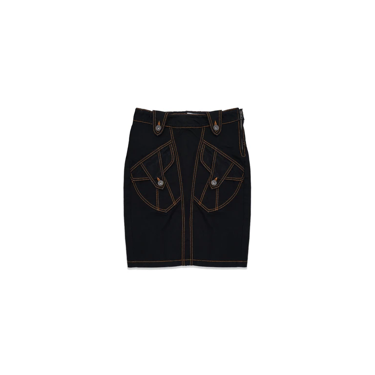 denim skirt woven