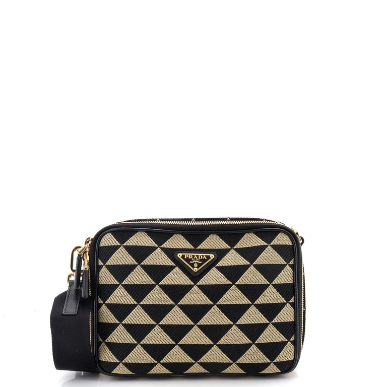 Symbole Zip Around Shoulder Bag Jacquard