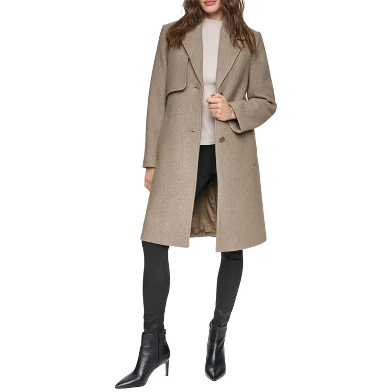 Besette Boiled Wool-Blend Coat