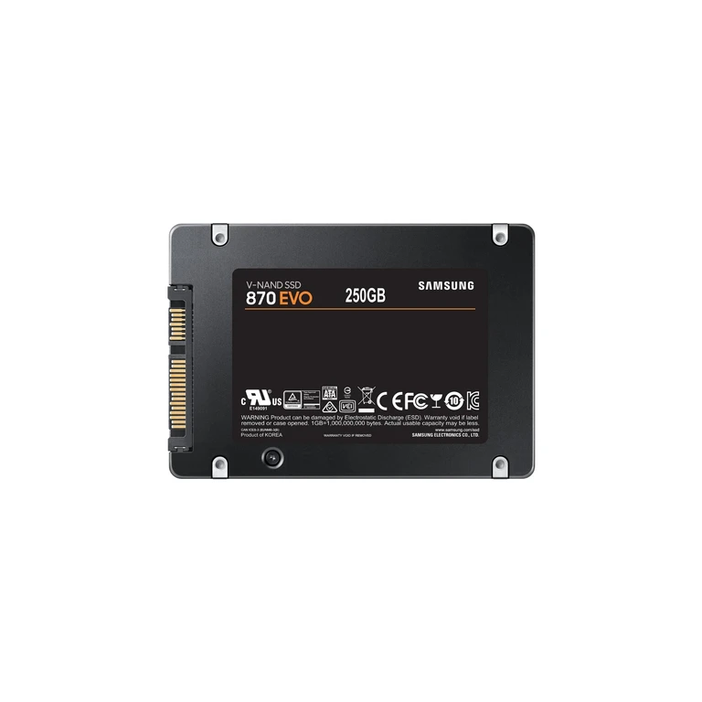 870 EVO 250 GB 2.5" Serial ATA III V-NAND MLC