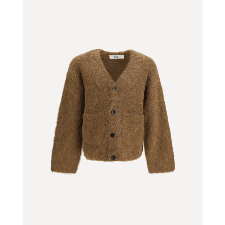 Lee alpaca-blend Cardigan Male L