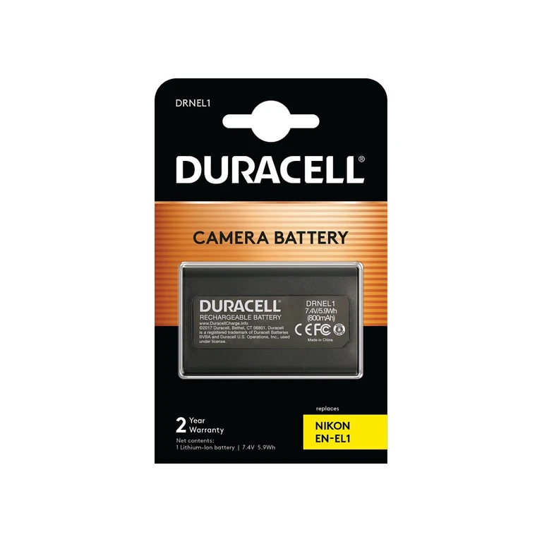 Camera Battery - replaces Nikon EN-EL1 Battery