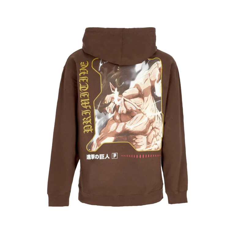 Future Memory Hoodie X Attack On Titan Brown Men's Hoodie