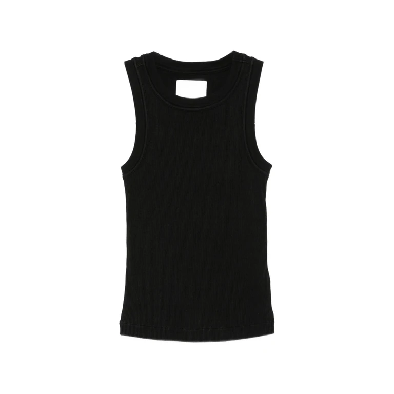 Isabel Ribbed-knit Tank Top