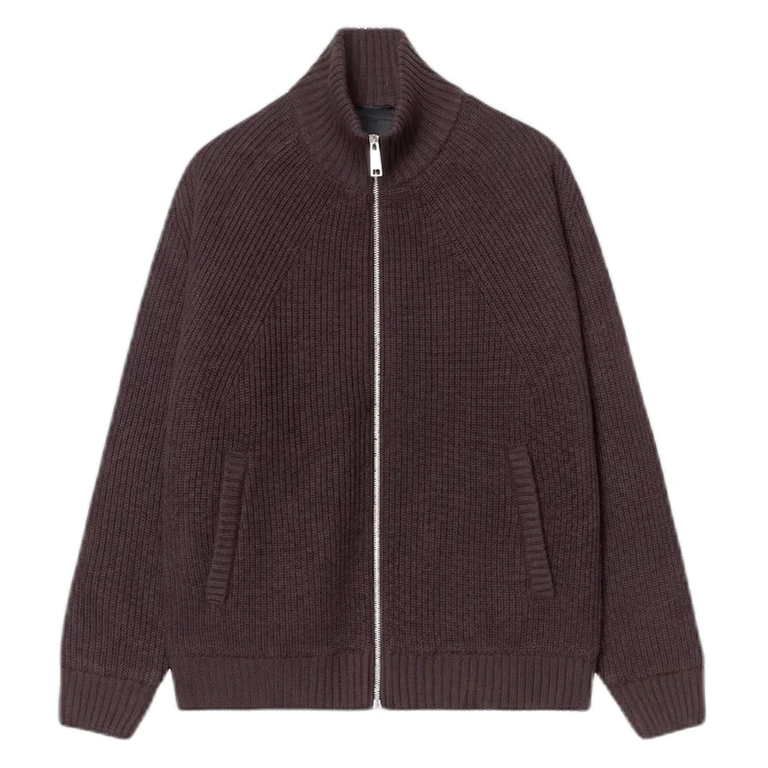 jacket Carhartt Wip banley sweater jacket - palisander