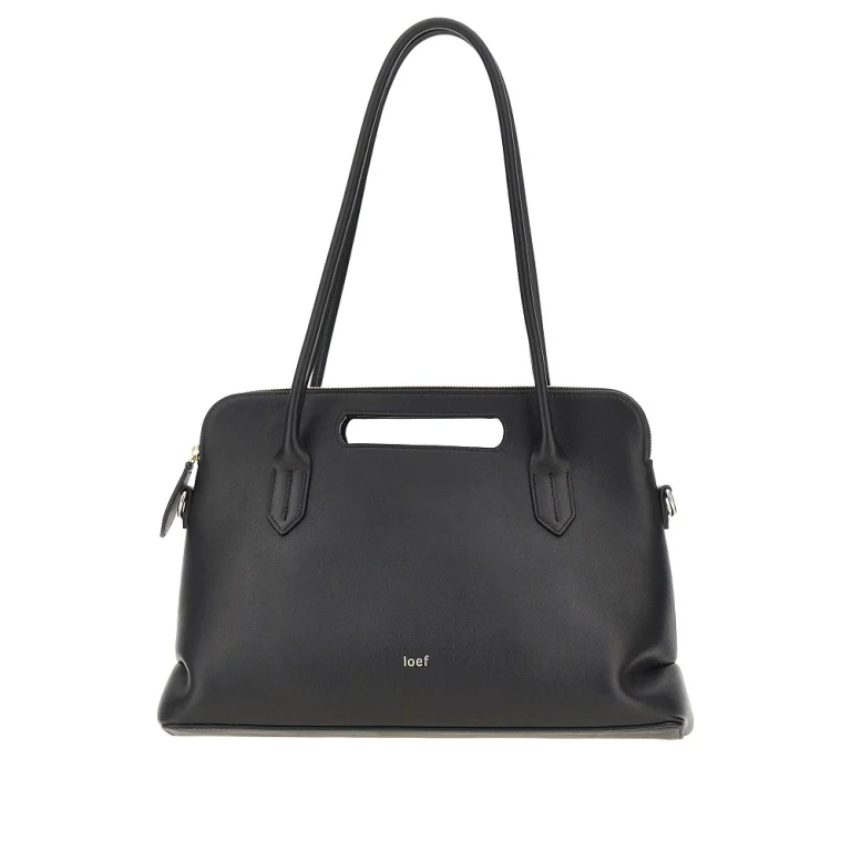 'Dalia Promenade' leather tote bag Woman One Size