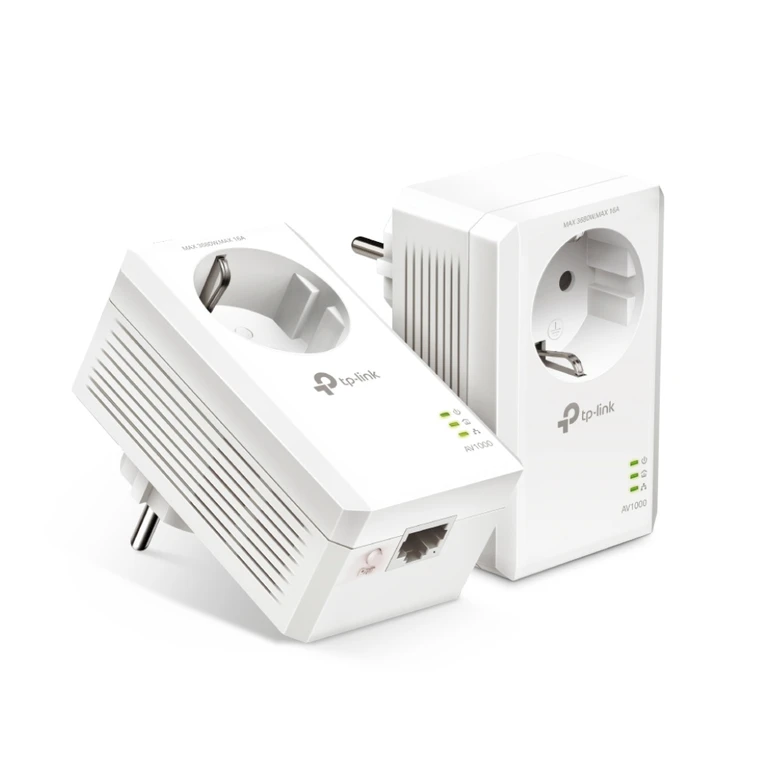AV1000 千兆直通式电力线适配器入门套装