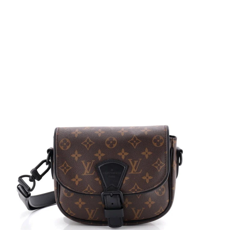 Montsouris Messenger Bag Macassar Monogram Canvas PM