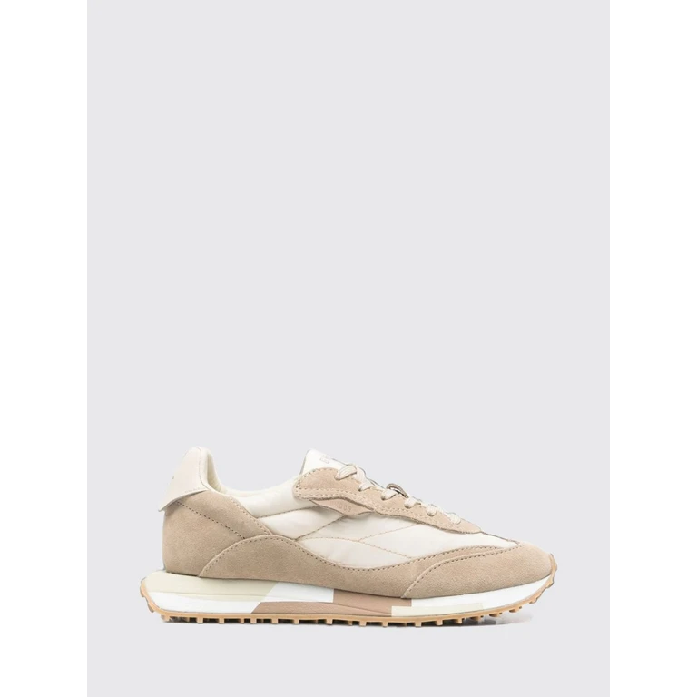 Rush M9 Low-Top Sneakers in Leather, Nylon and Suede with Notched Sole (G1LWNS10)