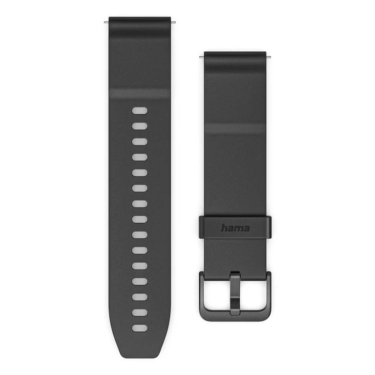 Hama 00178659 smart wearable accessory Band Black Silicone