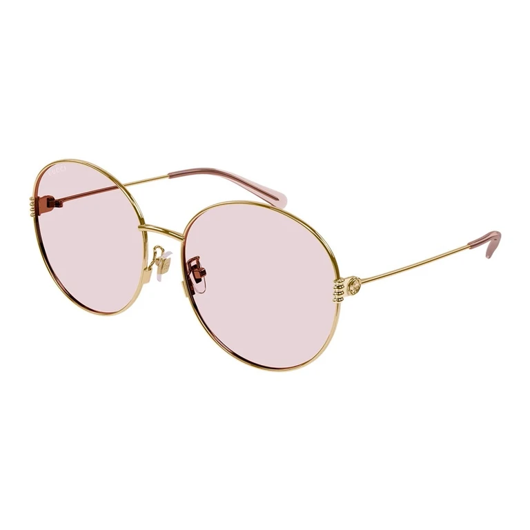 Pink Round Ladies Sunglasses GG1281SK 004 60