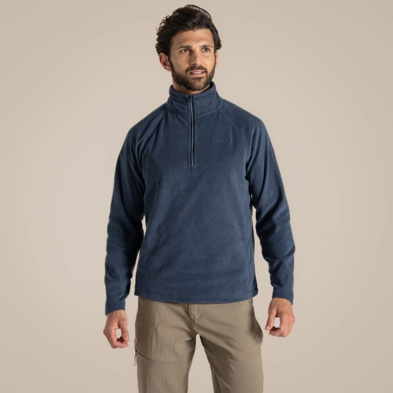 Men's Corey VI Half Zip Fleece | Blue Navy Marl