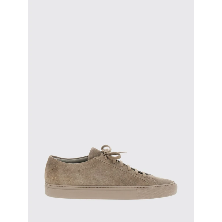 Achilles Premium Suede Low-Top Sneakers with Printed Logo (26110240)